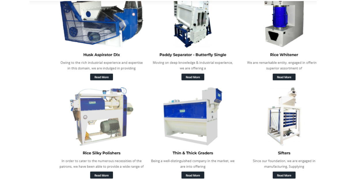 Rice Mill Machine Price In India